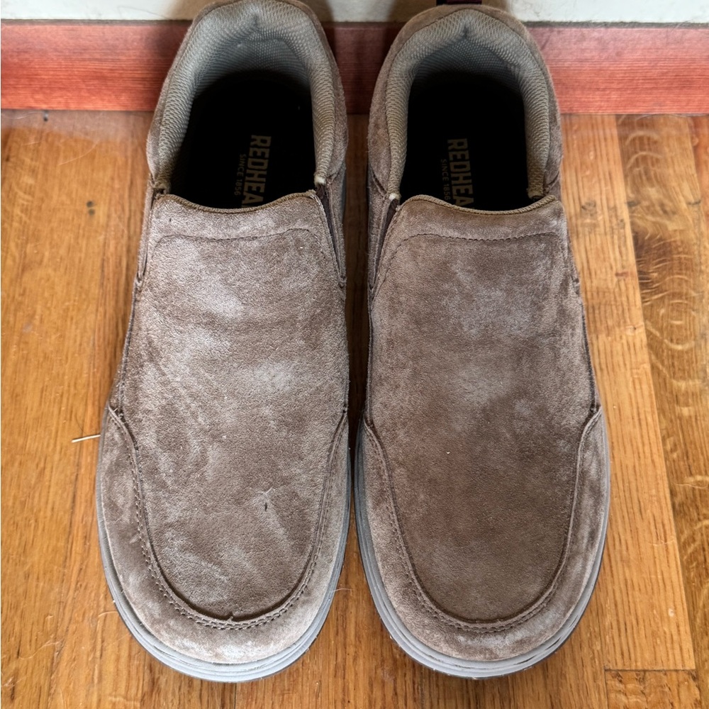 RedHead Men's Suede Tan Loafers